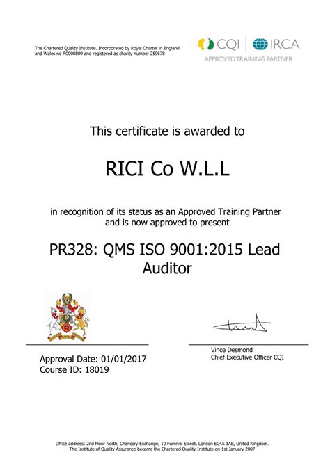 ISO-9001-Lead-Auditor Trainingsunterlagen