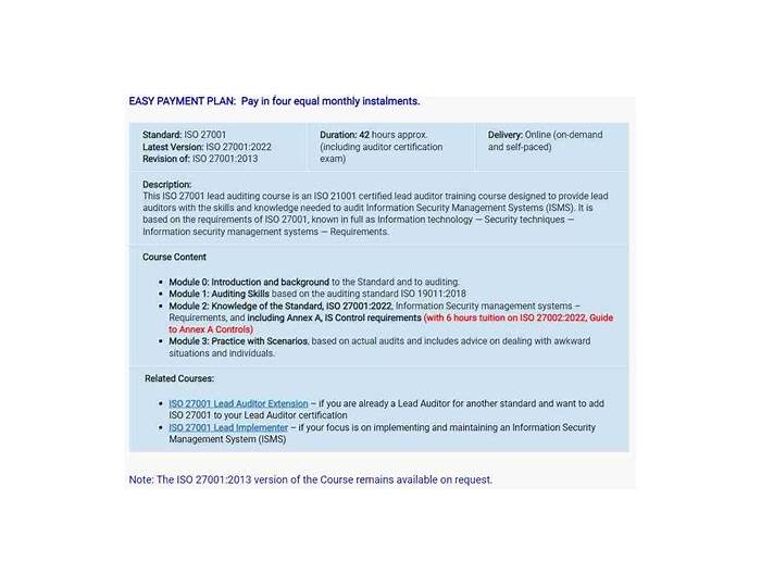 ISO-IEC-27001-Lead-Auditor Test Pattern