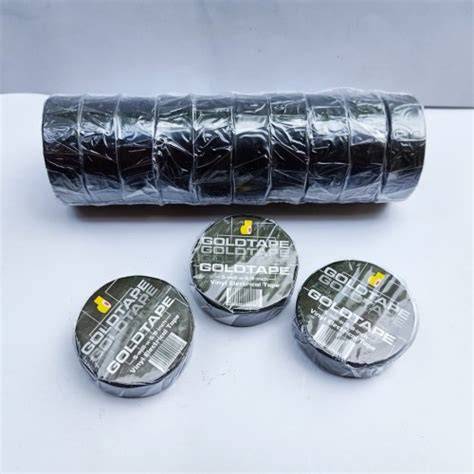 ISOLASI HITAM ISI 50 PCS ( 5 SLOT ) - Shop - raincitystudios.com