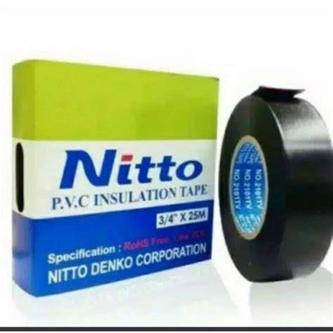 ISOLASI NITTO LISTRIK ORIGINAL TAPE HITAM … - raincitystudios.com
