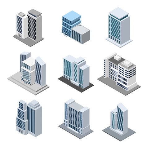 Isometric building Vector & Graphics to Download - Vexels - muktibox.com