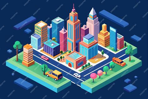 Isometric Mexicobellas Artes Cityscape Art - easy-peasy.ai - muktibox.com