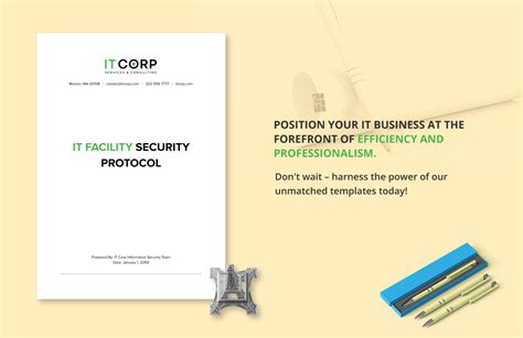 IT Facility Security Protocol Template in Word, PDF, Google Docs