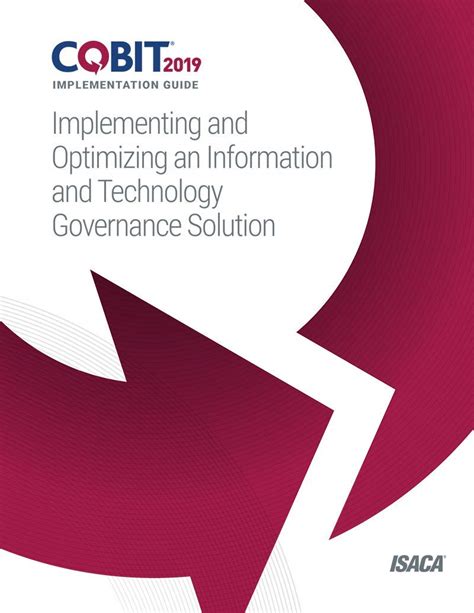 IT Governance Implementation Guide:  Using COBIT and Val IT