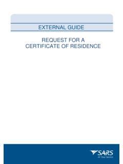 IT-AE-38-G01 – Request for a Certificate of Residence