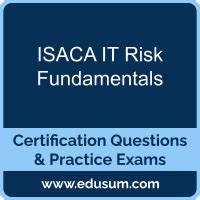 IT-Risk-Fundamentals Exam Fragen