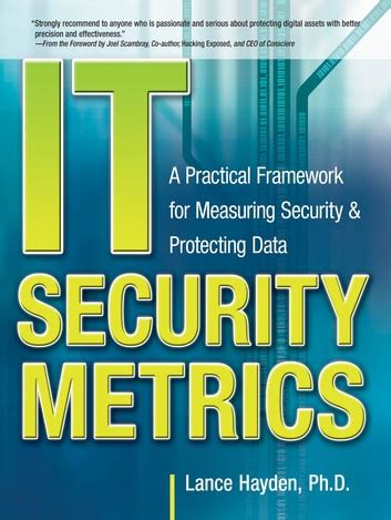 Download It Security Metrics  A Practical Framework For Measuring Security  Protecting Data By Lance Hayden