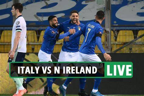 Italy vs Northern Ireland LIVE: World Cup play-off result, latest ... - raincitystudios.com