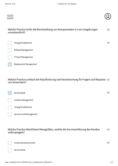 ITIL-4-Foundation Fragenkatalog