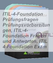 ITIL-4-Foundation Prüfungsfragen