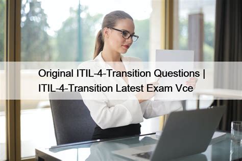 ITIL-4-Transition Echte Fragen