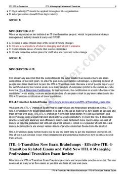 ITIL-DSV New Braindumps Free