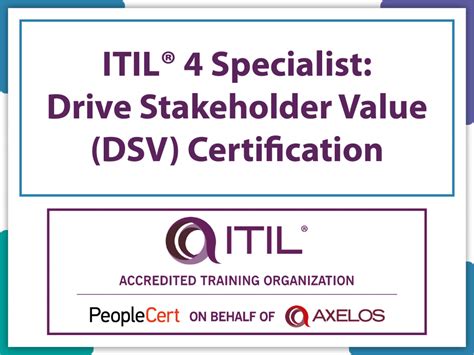 ITIL-DSV Testfagen