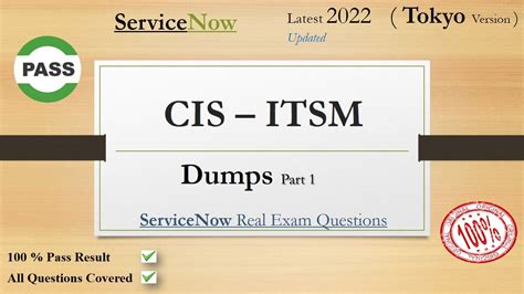 ITSM-Fnd Dumps