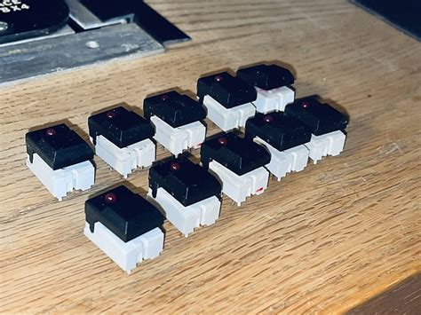 ITT Schadow Momentary Switches 10x - Black Reverb