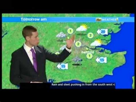 ITV1 Local Weather (11-1-13) - YouTube