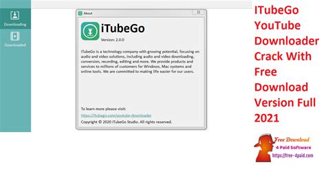 ITubeGo YouTube Downloader 4.3.6 With Crack Download 