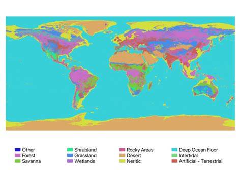 IUCN Habitats Classification Scheme - IUCN Red List - raincitystudios.com