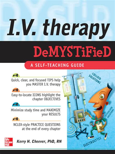 Read Iv Therapy Demystified By Kerry Cheever
