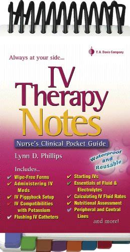 Full Download Iv Therapy Notes By Lynn Dianne Phillips