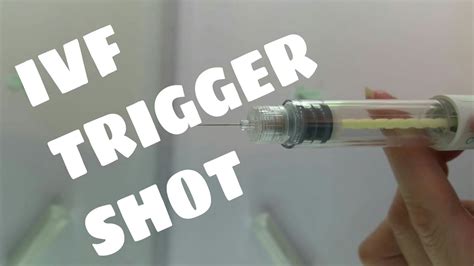 IVF trigger shot tutorial YouTube