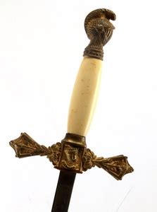 IVORY HANDLED SWORD | Pricing Guides Dictionary & Values - muktibox.com