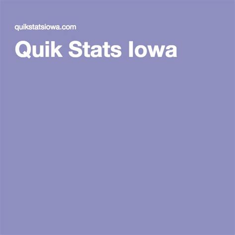 Ia quik stats. Experience Iowa Golf Courses with Boys High School Golf. First sponsored as a state tournament in 1928, the IHSAA uses golf to encourage participants to compete on Iowa's exceptional public and private courses as teams and individuals. The fall (Class 4A) and spring (3A, 2A, 1A) tournaments are held at selected sites across the state. 