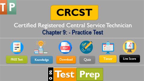 CRCST Quizzes, Questions & Answers. The CRCST is a professi