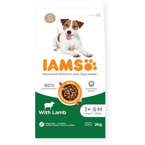 Iams Adult Small Medium Breed Lamb Dry Dog Food - 12kg