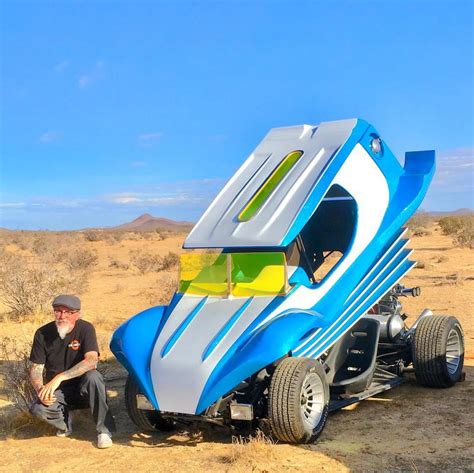 Ian Roussel is cooler than you think. Ministry’s “Jesus Built My Hot Rod” appropriately blasts away in the background while Roussel crafts one-of-a-kind cars at his home in the Mojave Desert.