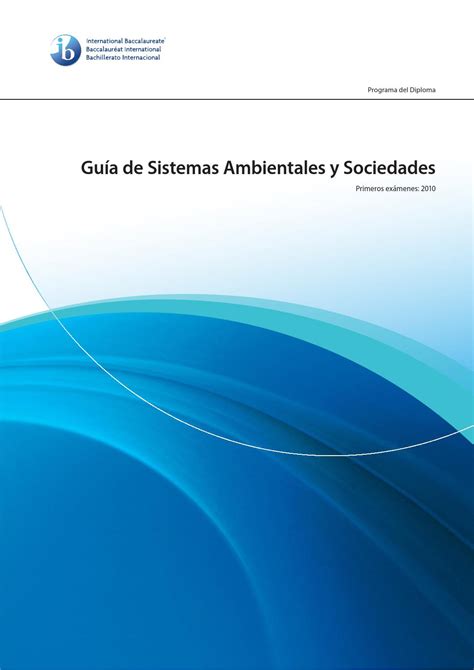 Ib guía de revisión de sistemas y sociedades ambientales. - Holt handbook fourth course chapter 3.