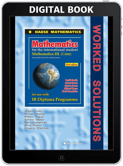 Ib mathematics hl core solutions manual. - Rekonstruktin der oberflächenwassermassen der östlichen laptevsee im holozän anhand von aquatischen palynomorphen =.