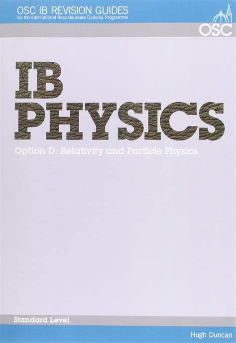 Ib physics standard level osc ib revision guides for the. - Swiss family robinson study guide free.