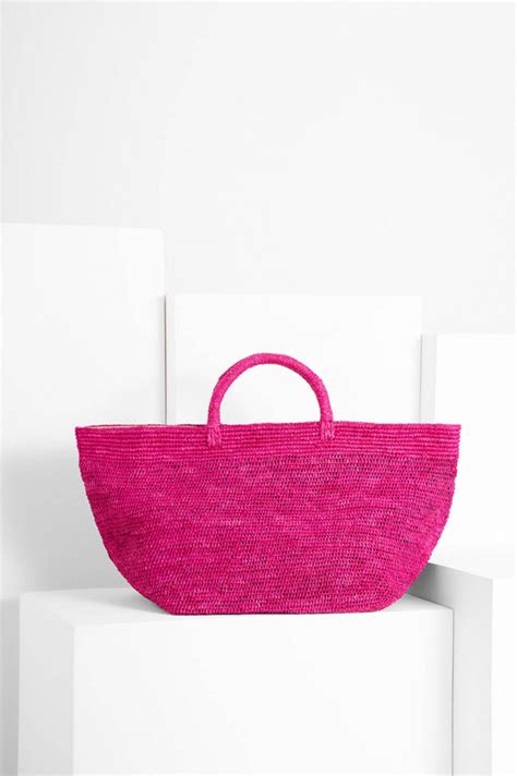 Ibeliv Shopper VANILLA in Fuchsia GRUENER.AT