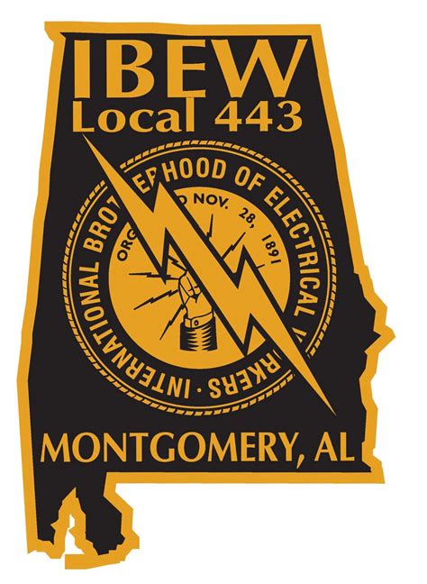 IBEW 443. Montgomery, AL J.D. Hornsby 334-272-8830 ibew443.org. I
