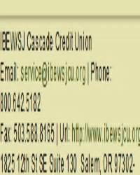 Ibew sj federal credit union. If you are using a screen reader or other auxiliary aid and are having problems using this website please call 503-253-8193 for assistance. All products and services available on this website are available at IBEW and United Workers FCU branch location 