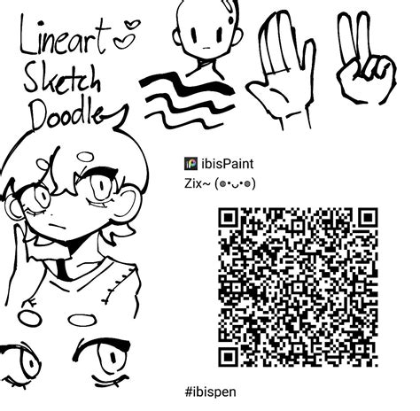 Take a picture, download, or screenshot the QR codes. Open the Ibispaint app, go to brushes, and click the three dots in the upper right corner, and click "import brush". Upload your QR codes and the brushes should be added to your custom brush set!. 