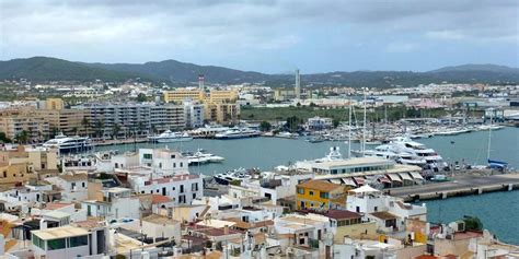 Ibiza cruise port. 