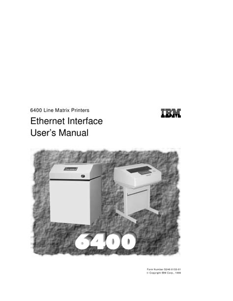 Ibm 6400 ethernet interface users manual. - Sistema de analisis de puntos de peligro y control criticos en la industria hostelera.
