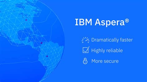 Ibm aspera. To use a user-managed High-Speed Transfer Server with Aspera on Cloud, it must be configured as a tethered node. This primarily involves configuring the transfer server for communication with Web applications, and setting up a user account on the platform server so that it conforms with AoC requirements. And you must protect your Aspera on ... 