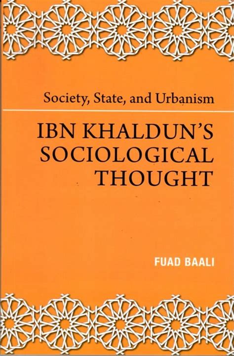 Ibn khaldun sociology pdf