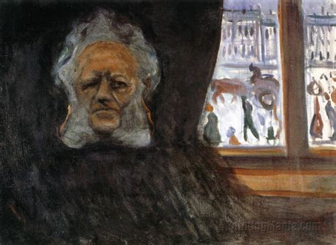 Edvard Munch lager det første av sine lit