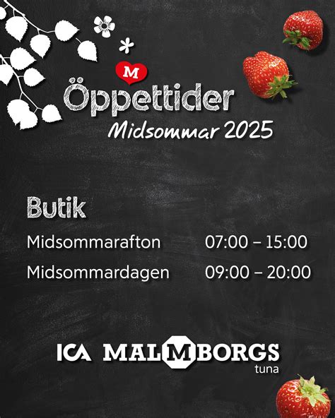 Ica tuna öppettider