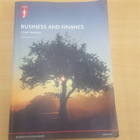 Icaew business and finance study manual. - Ford econoline e150 fuel injection manual.
