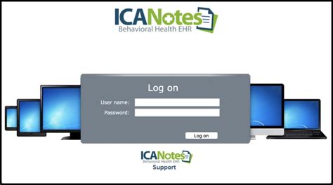ICANotes is web-based, allowing you to easily and securely access and work on your patient records from any computer or smartphone with an internet connection. You can be up and running with a secure, hassle-free EHR solution in minutes without changing your existing processes and without a large capital investment.. 