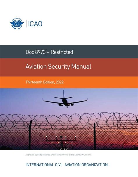 Icao aviation security manual doc 8973. - Manuale della soluzione per algebra di michael artin.