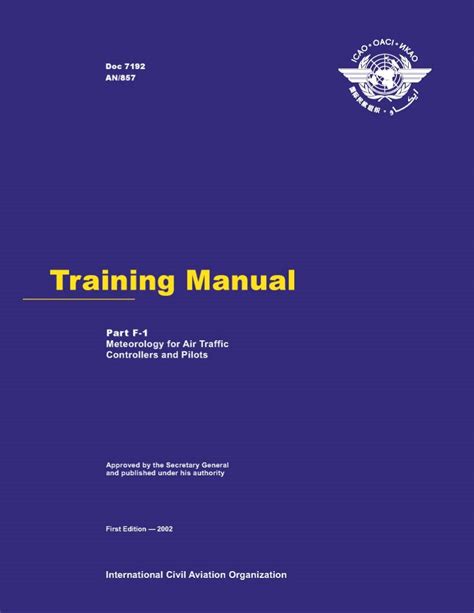 Icao training manual 7192 part b 5. - 1993 johnson 15 hp outboard manual.