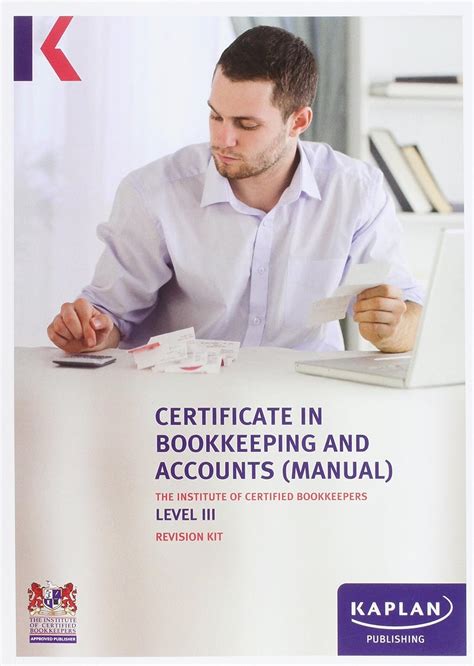 Icb level iii certificate inkeeping manual exam kit. - Public relations - organisation und profession.