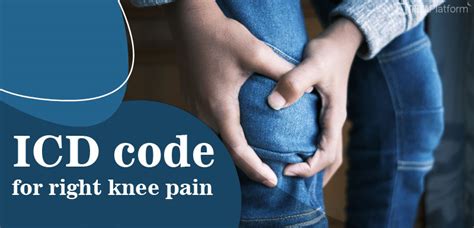 Oct 1, 2023 · Pain in right knee Billable Code. M25.561 is a valid billable ICD-10 diagnosis code for Pain in right knee . It is found in the 2023 version of the ICD-10 Clinical Modification (CM) and can be used in all HIPAA-covered transactions from Oct 01, 2022 - Sep 30, 2023 . ↓ See below for any exclusions, inclusions or special notations. . 