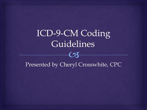 Icd 9 cm coding guidelines 2013. - A nurseas step by step guide to transitioning to the professional nurse role.